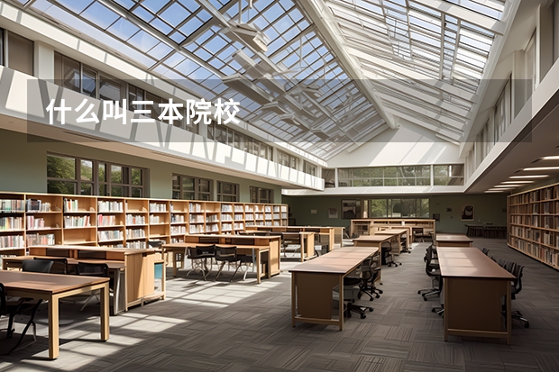 什么叫三本院校