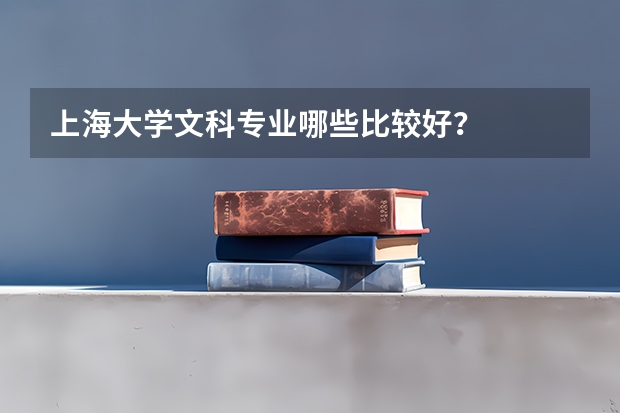 上海大学文科专业哪些比较好？
