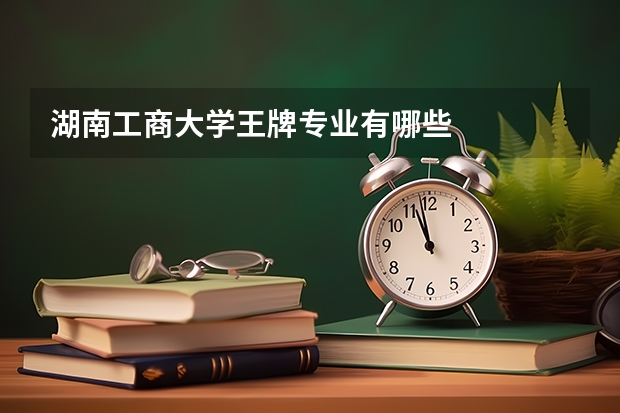 湖南工商大学王牌专业有哪些
