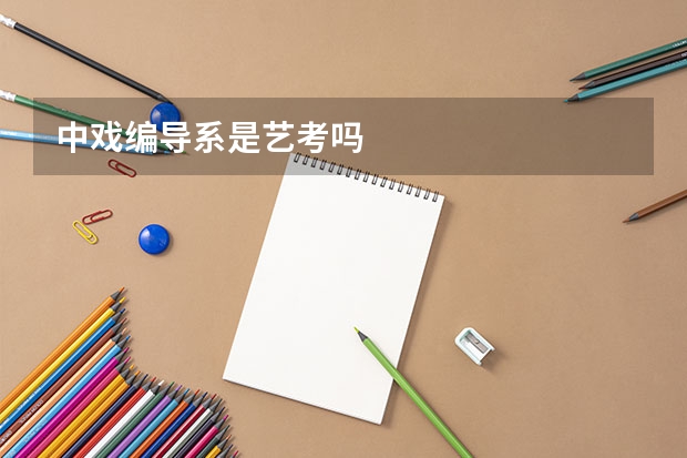中戏编导系是艺考吗