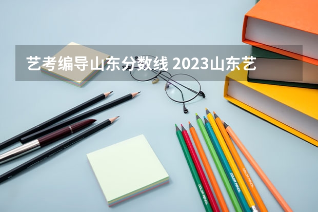 艺考编导山东分数线 2023山东艺考分数线