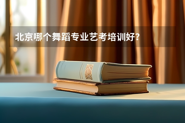 北京哪个舞蹈专业艺考培训好？