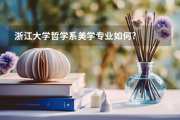 浙江大学哲学系美学专业如何?