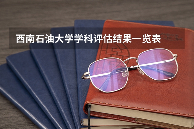 西南石油大学学科评估结果一览表