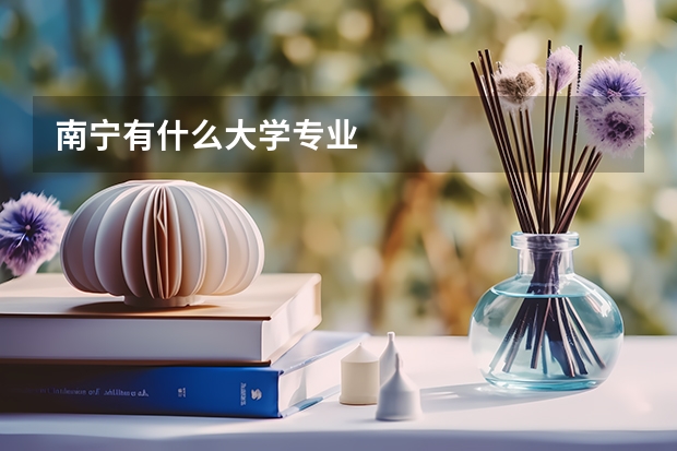 南宁有什么大学专业