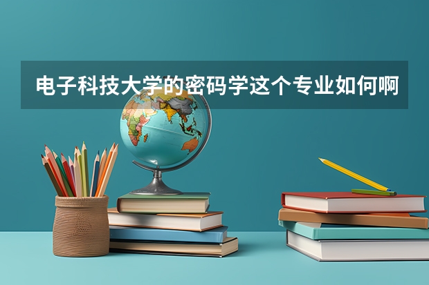 电子科技大学的密码学这个专业如何啊