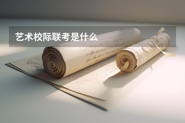 艺术校际联考是什么