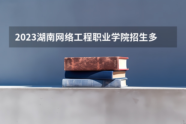 2023湖南网络工程职业学院招生多少人 湖南网络工程职业学院录取分数多少