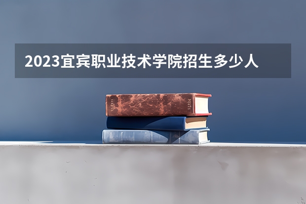 2023宜宾职业技术学院招生多少人 宜宾职业技术学院录取分数多少