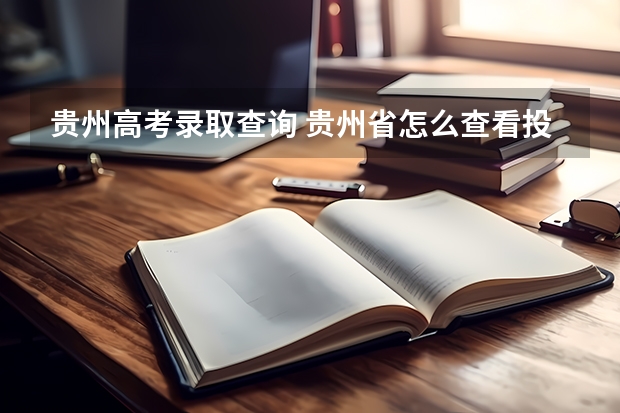 贵州高考录取查询 贵州省怎么查看投档状态