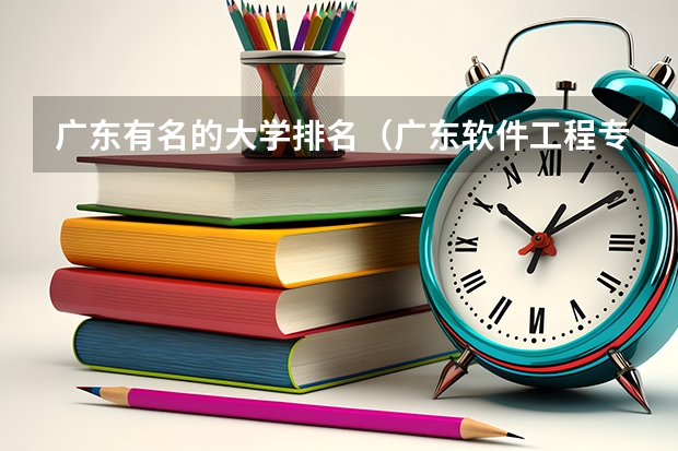 广东有名的大学排名（广东软件工程专业大学排名）