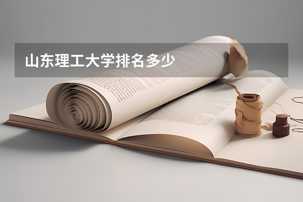 山东理工大学排名多少