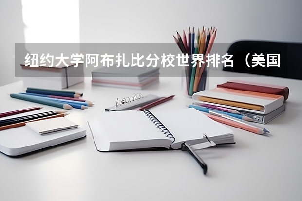 纽约大学阿布扎比分校世界排名（美国纽约大学阿布扎比分校概况及申请要求介绍）