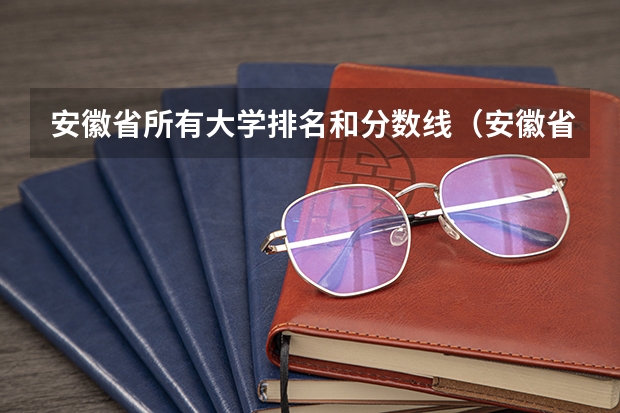 安徽省所有大学排名和分数线（安徽省二本大学排名及分数线）