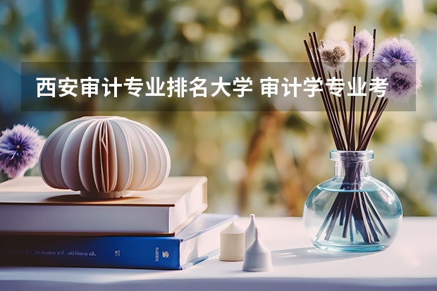西安审计专业排名大学 审计学专业考研院校排名