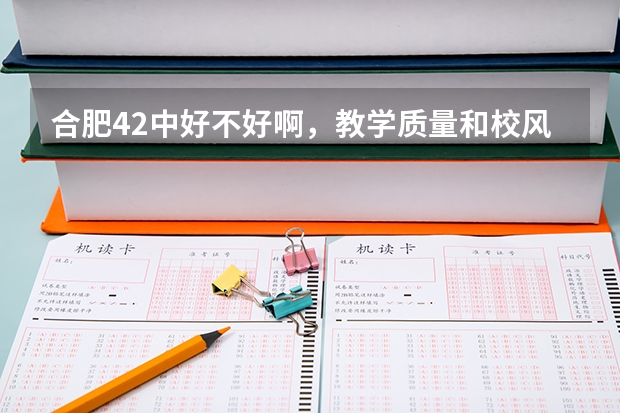 合肥42中好不好啊，教学质量和校风怎么样？