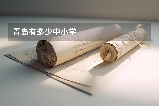 青岛有多少中小学