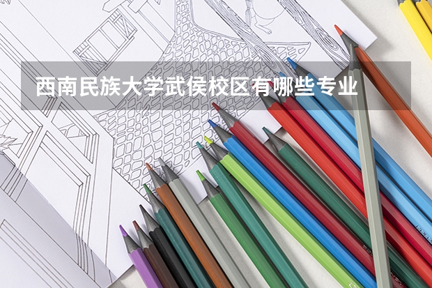 西南民族大学武侯校区有哪些专业