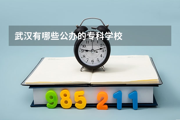 武汉有哪些公办的专科学校
