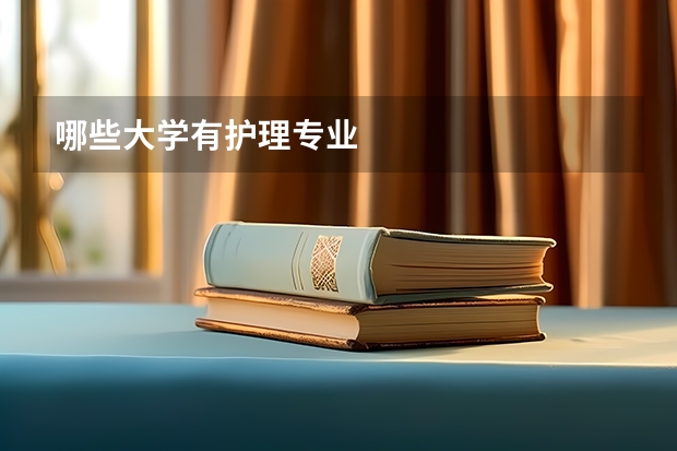 哪些大学有护理专业