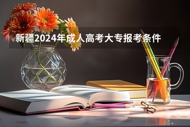 新疆2024年成人高考大专报考条件和费用一共是多少钱？