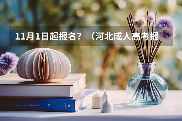 11月1日起报名?(河北成人高考报名须知?)