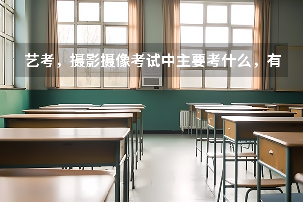 艺考，摄影摄像考试中主要考什么，有画画吗？